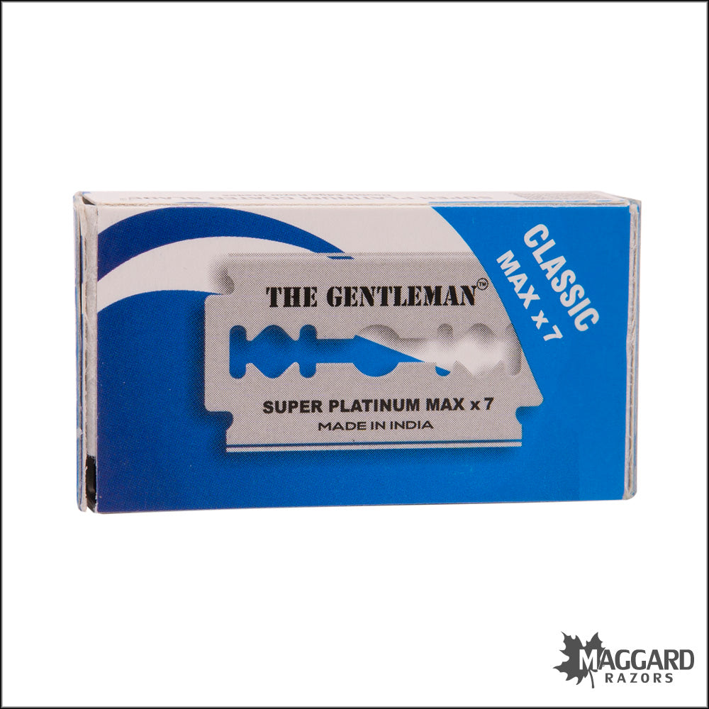 The Gentleman Super Platinum Stainless Steel Double Edge Safety Razor ...