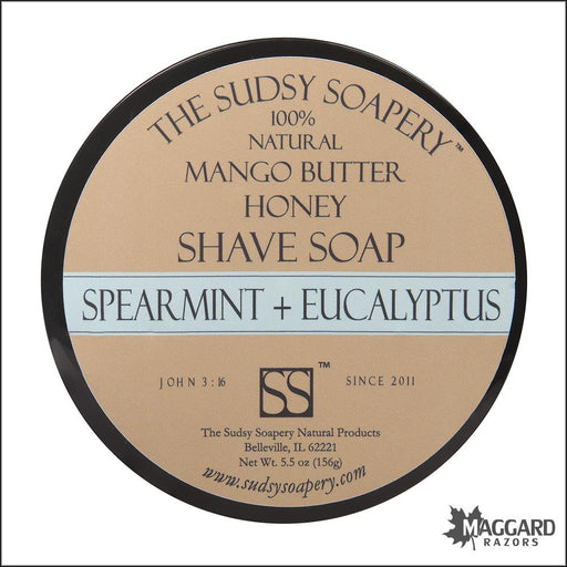 The-Sudsy-Soapery-Spearmint-and-Eucalyptus-Artisan-Shaving-Soap-5oz-1