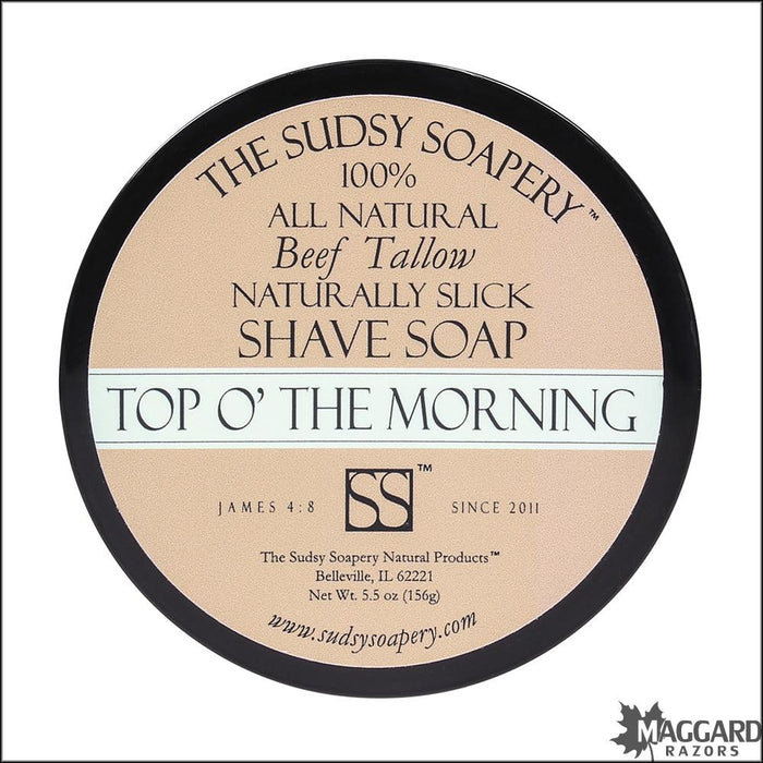 The-Sudsy-Soapery-Top-O-the-Morning-Artisan-Shaving-Soap-5.5oz