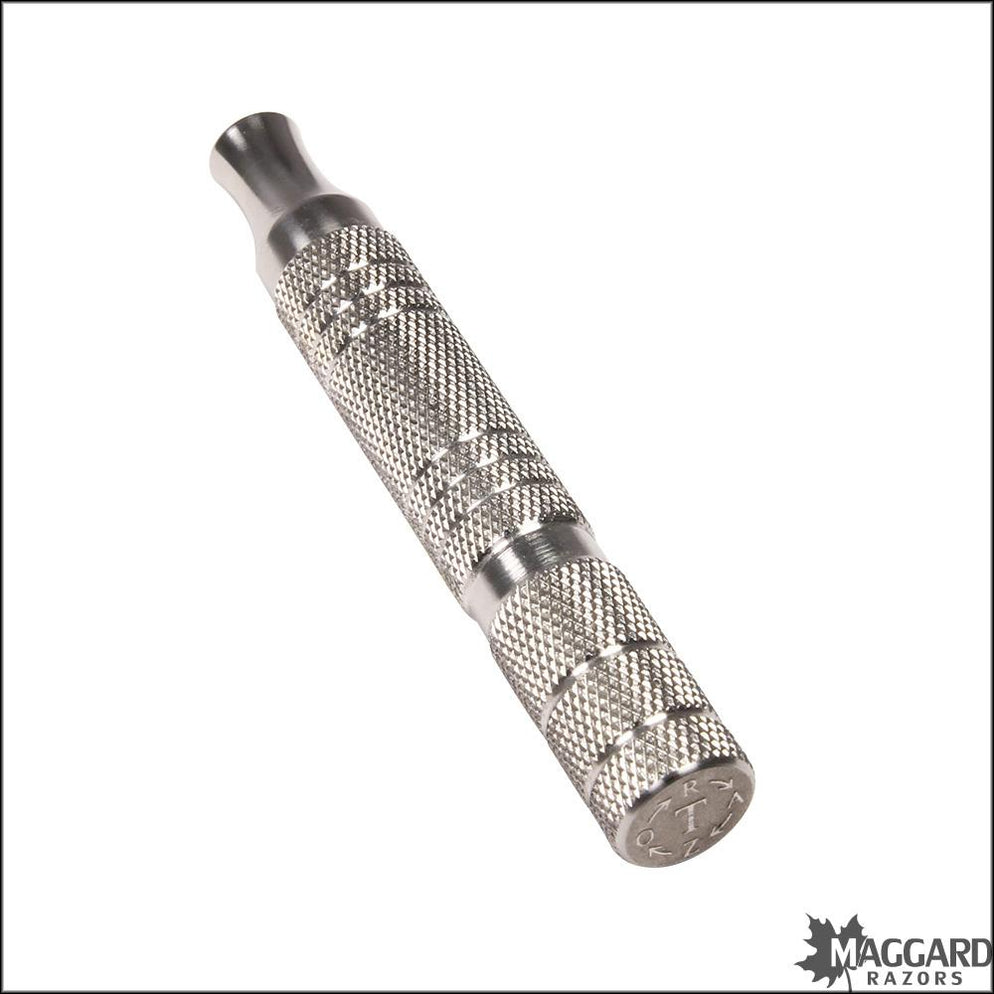 Timeless Stainless Steel Handle Only - 10 types — Maggard Razors