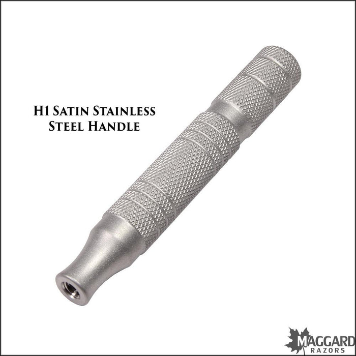 Timeless-Razor-H1-Satin-Stainless-Steel-Safety-Razor-Handle