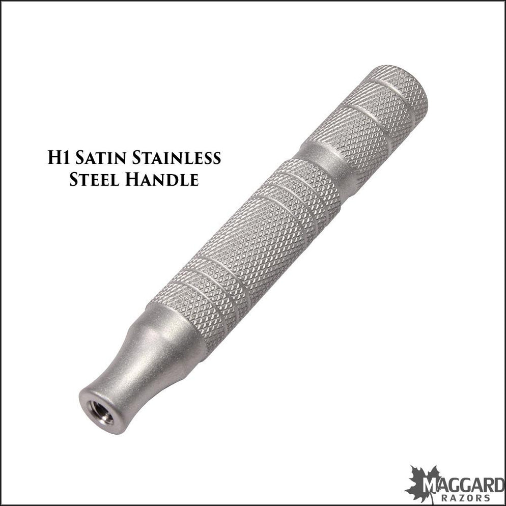 Timeless Stainless Steel Handle Only - 10 types — Maggard Razors
