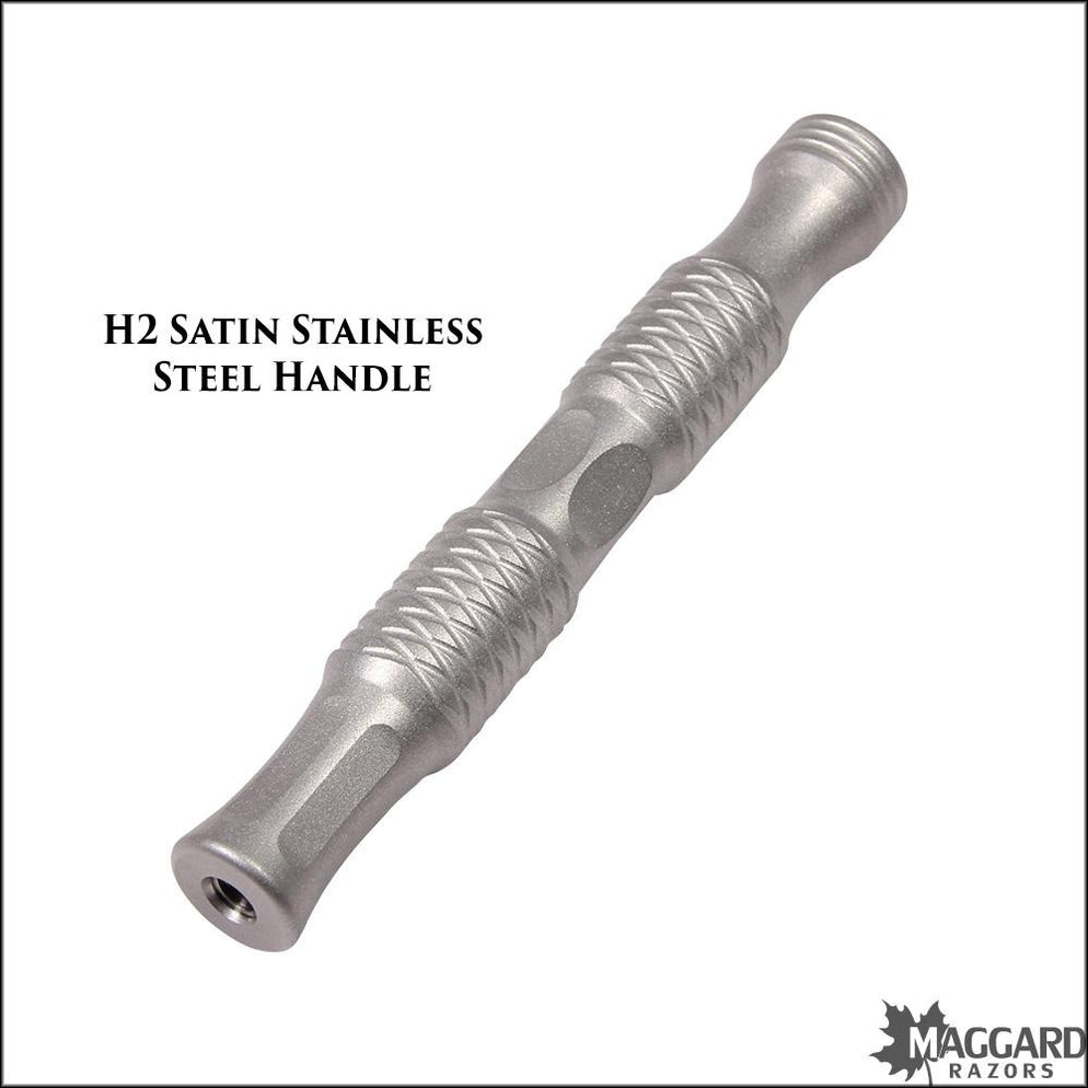 Timeless Stainless Steel Handle Only - 10 types — Maggard Razors