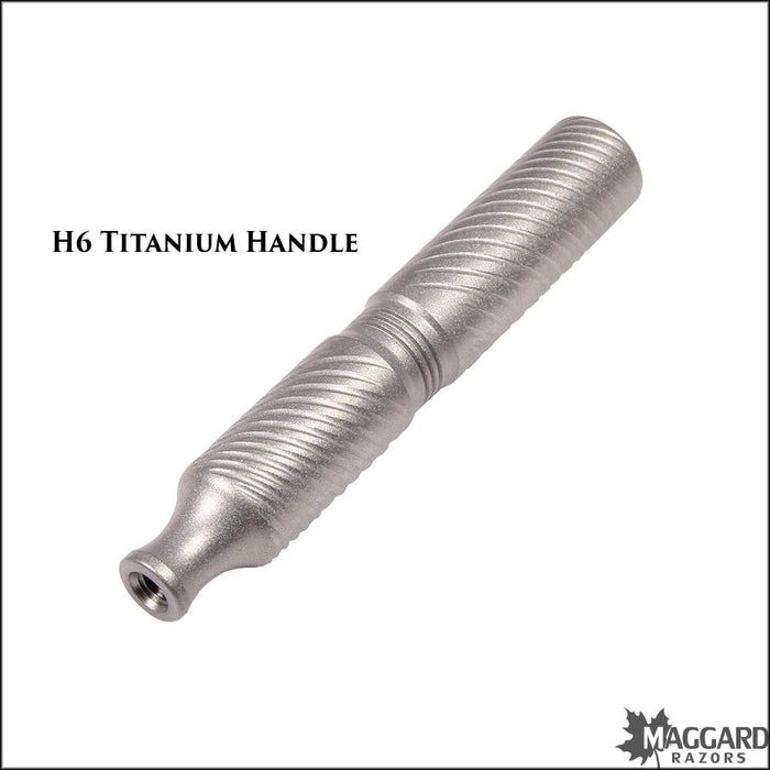 Timeless Razor Titanium Safety Razor Handle Only - 4 Types — Maggard Razors