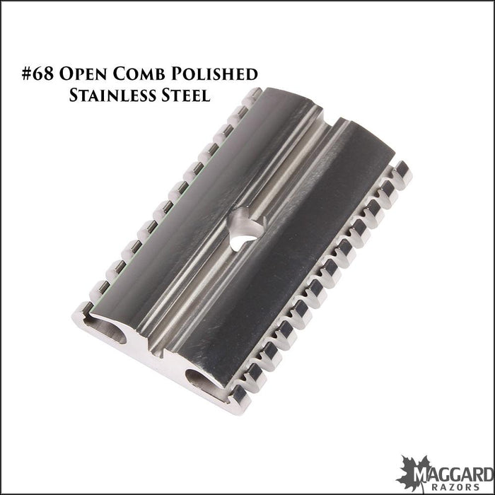 Timeless-Razor-Open-Comb-Polished-Stainless-Steel-Baseplate