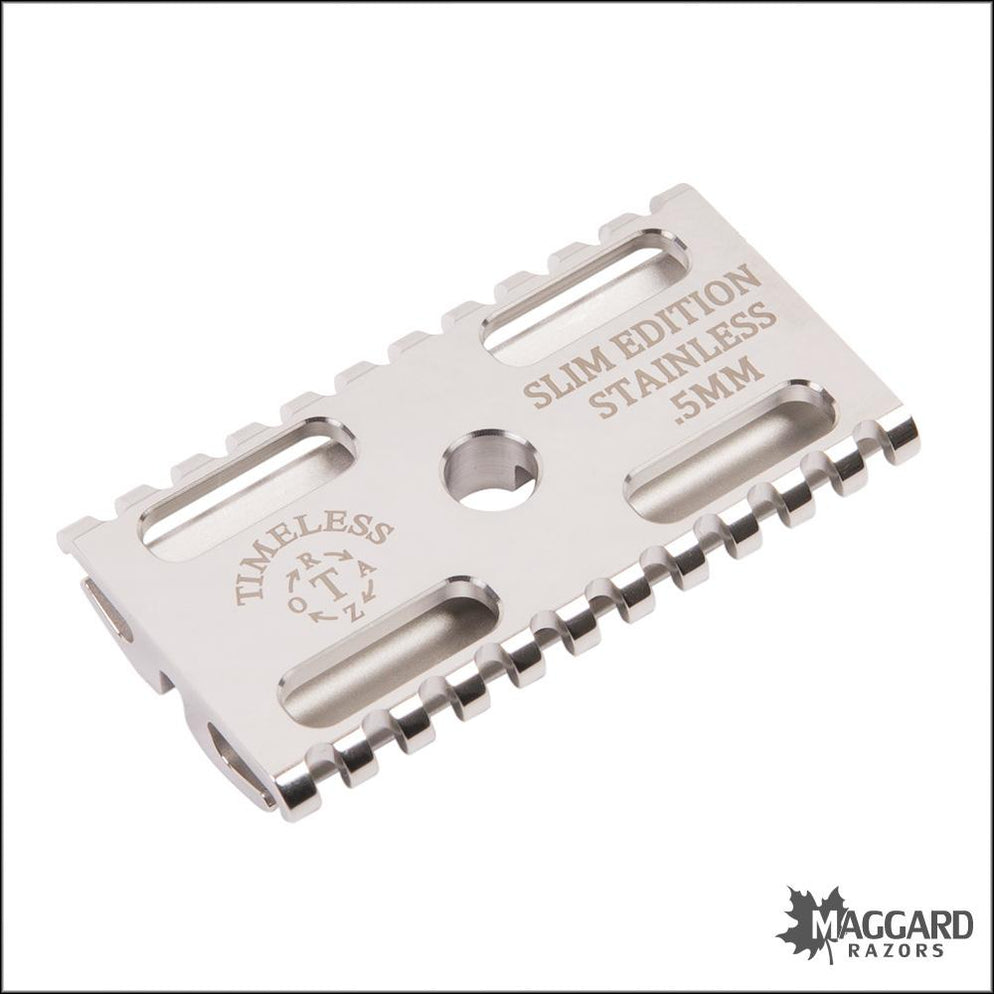 Timeless Razor Base Plates Stainless Steel - 16 types — Maggard Razors