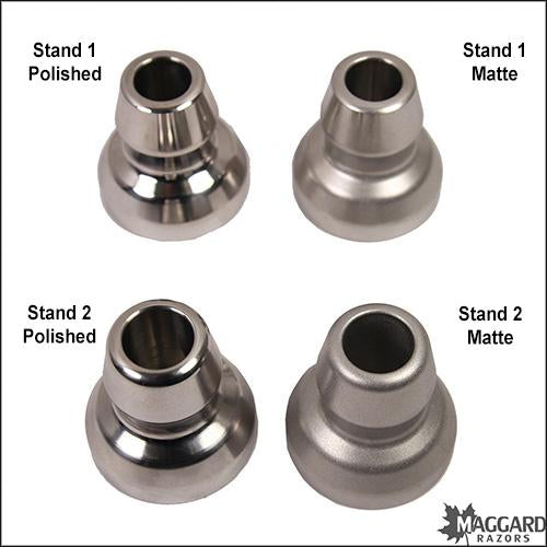 Timeless Stainless Steel Base Stands - 4 Types — Maggard Razors