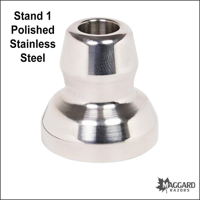 Timeless Razor Stainless Steel Razor Base Stands, 4 Types — Maggard Razors