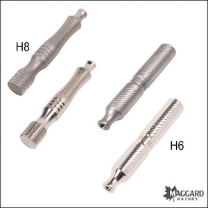 Timeless Razor Titanium Safety Razor Handle Only - 4 Types — Maggard Razors