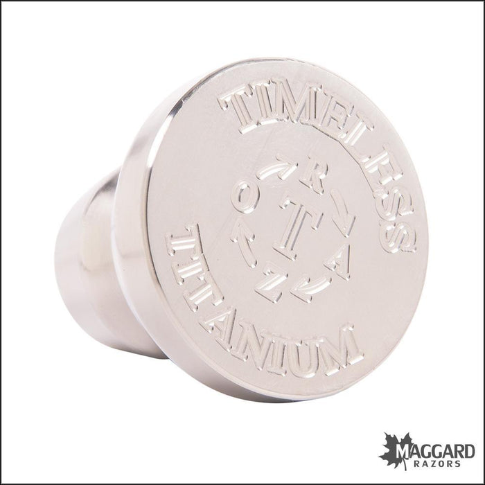 Timeless Razor Titanium Razor Stand, Select Satin or Polished — Maggard ...