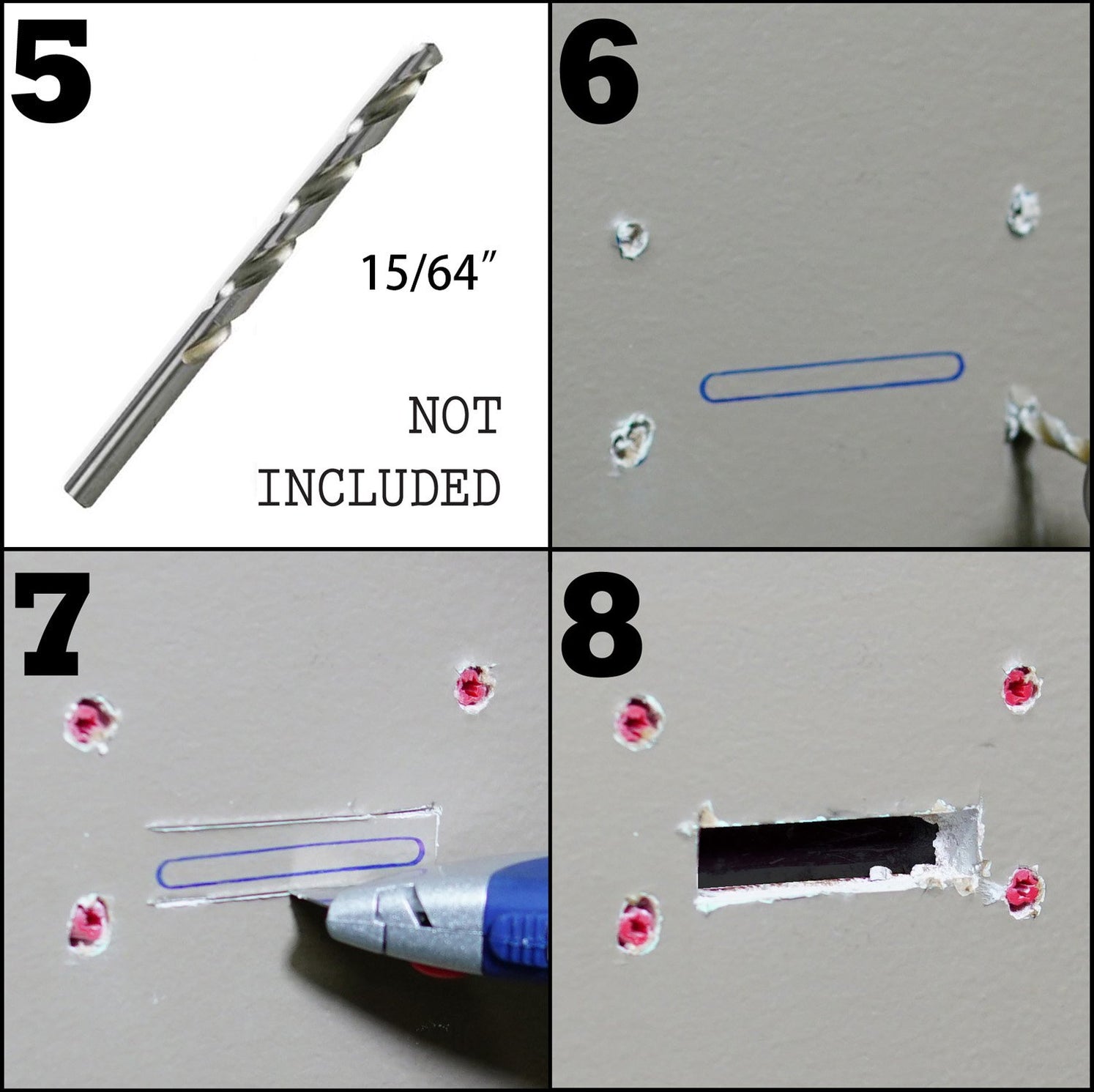 Disposable Razor Slots In Wall Maggard Razors Blade Bank Used Blades Lifetime Wall Slot