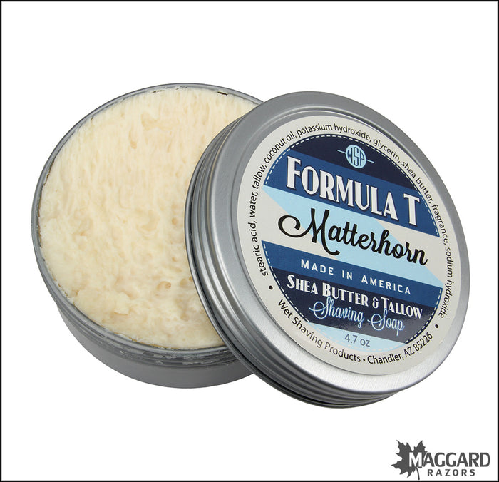 WSP Matterhorn Formula T Artisan Shaving Soap, 4.7oz