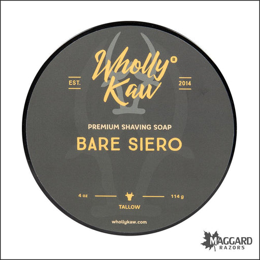 Wholly-Kaw-Bare-Siero-Unscented-Artisan-Shaving-Soap-Seiro-Base-4oz