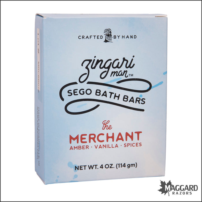 Zingari Man The Merchant Artisan Bath Bar, 4oz