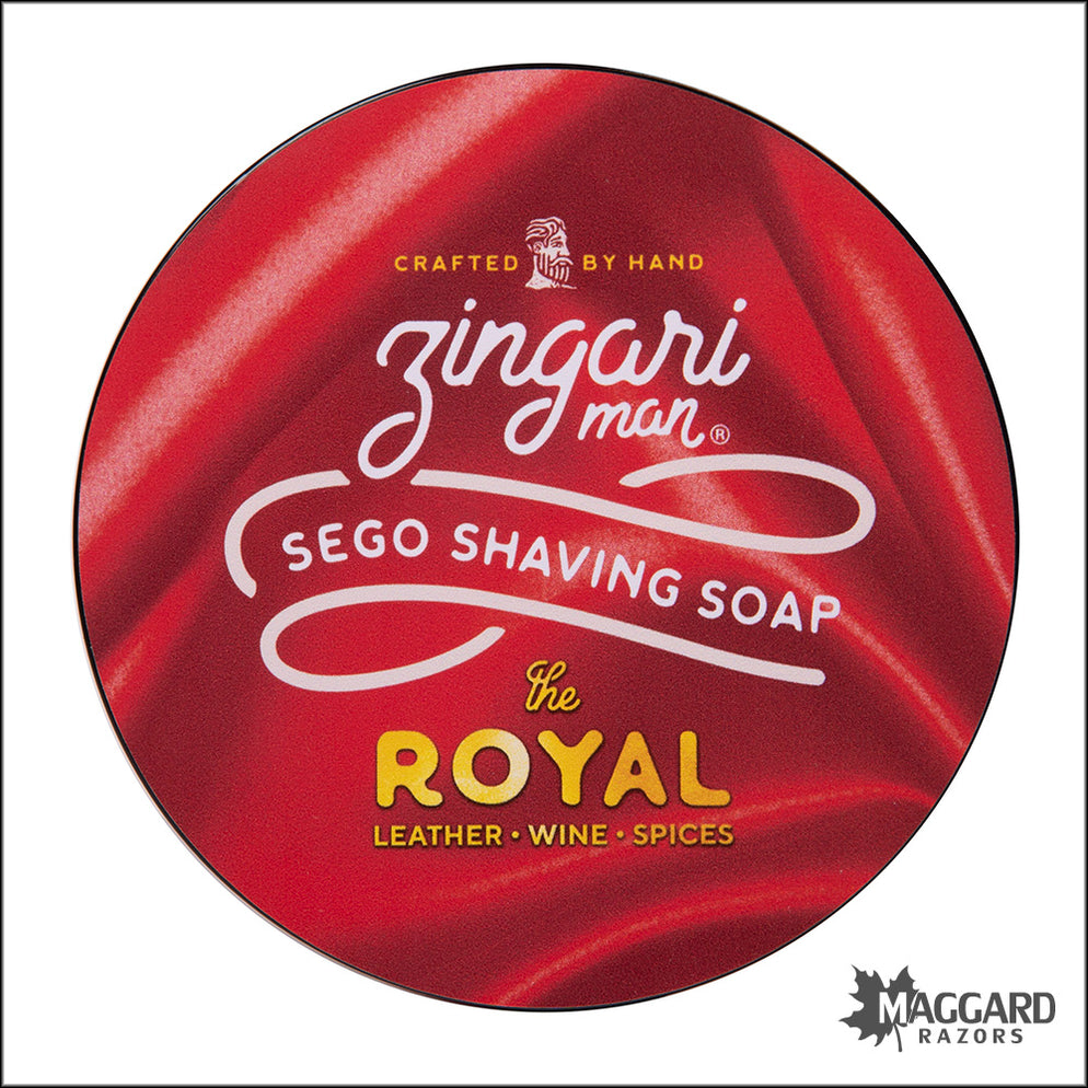 Zingari Man The Royal Artisan Shaving Soap, 5oz Sego Base