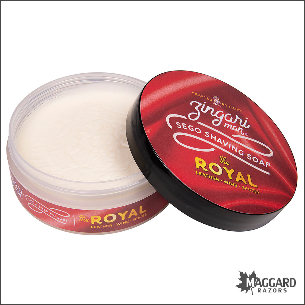 Zingari Man The Royal Artisan Shaving Soap, 5oz Sego Base